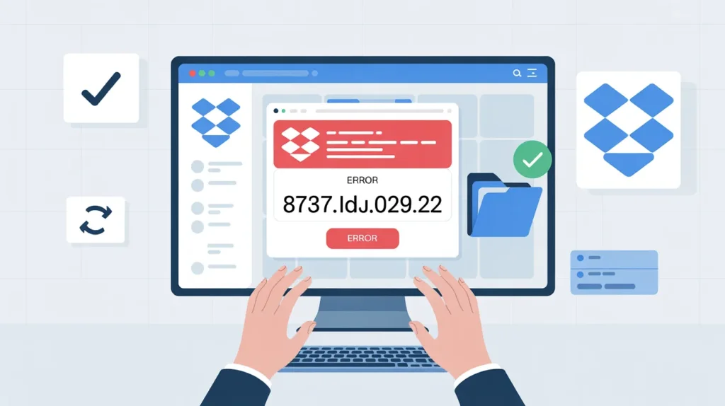Dropbox 8737.idj.029.22 Error